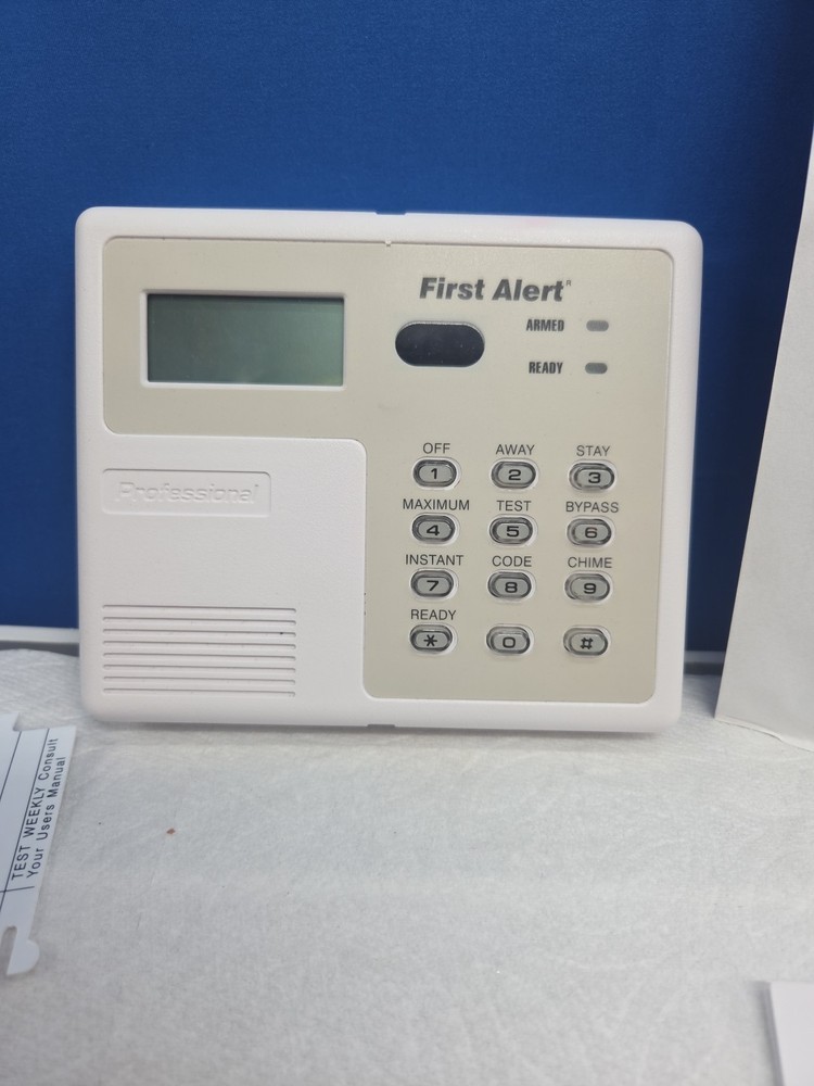 First Alert SECURITY Systems FA210IR- KP REMOTE CONSOLE Reciever Keypad TX