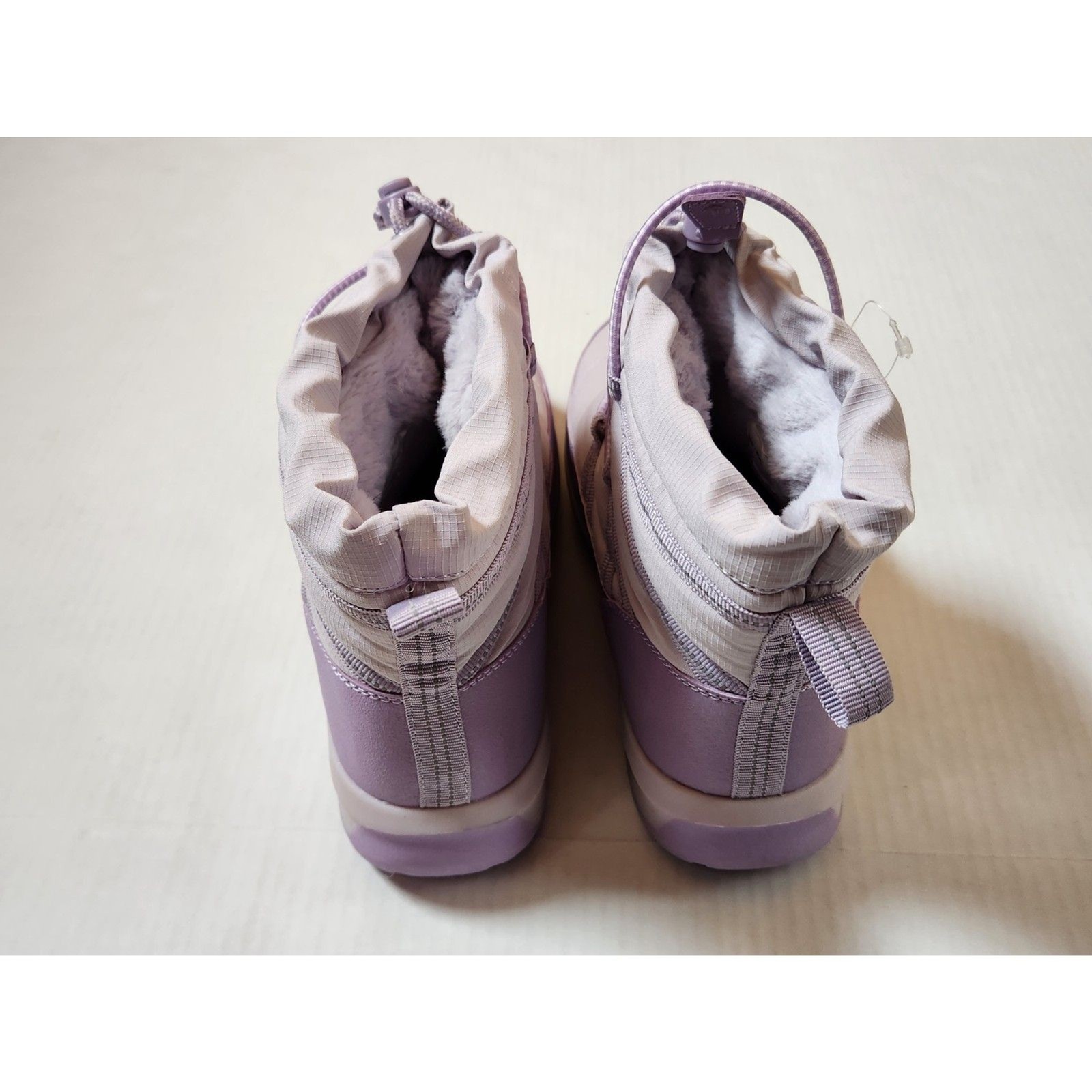 Lands' End Youth Girls Insulated Winter Boots Lavender Size 6