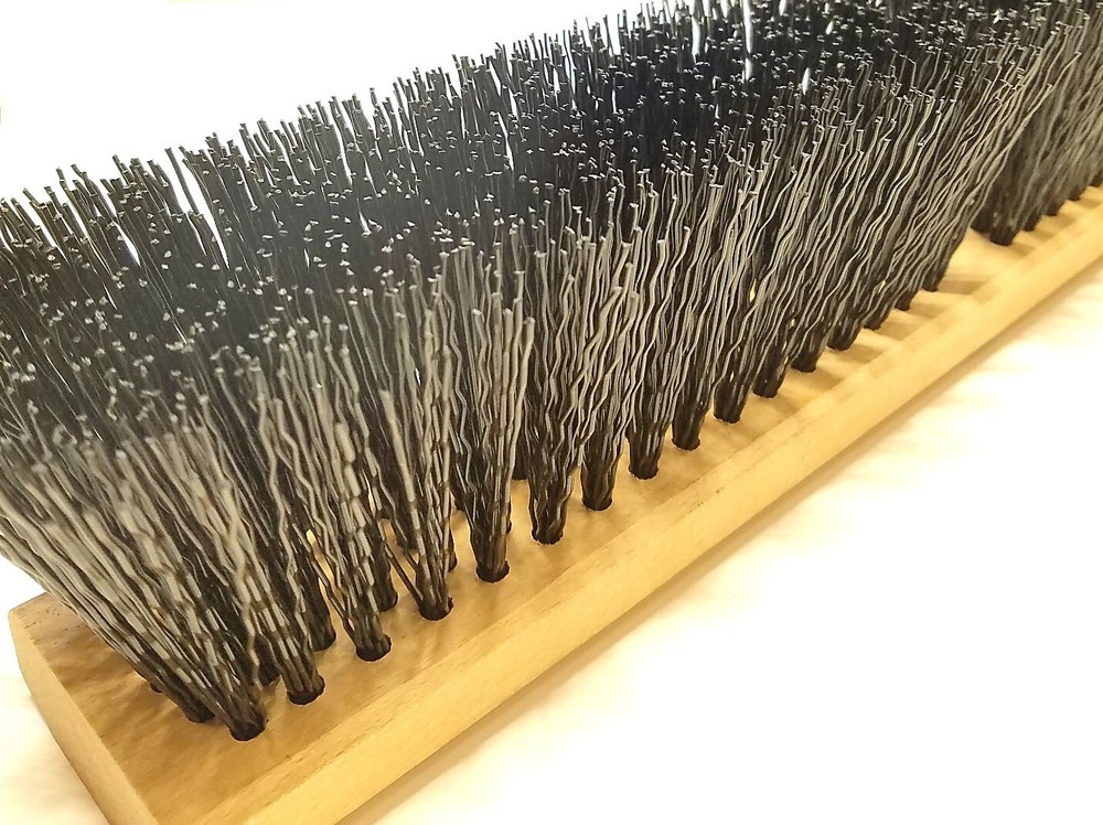 24” Rough-Surface Push Broom Head with Broom Brace