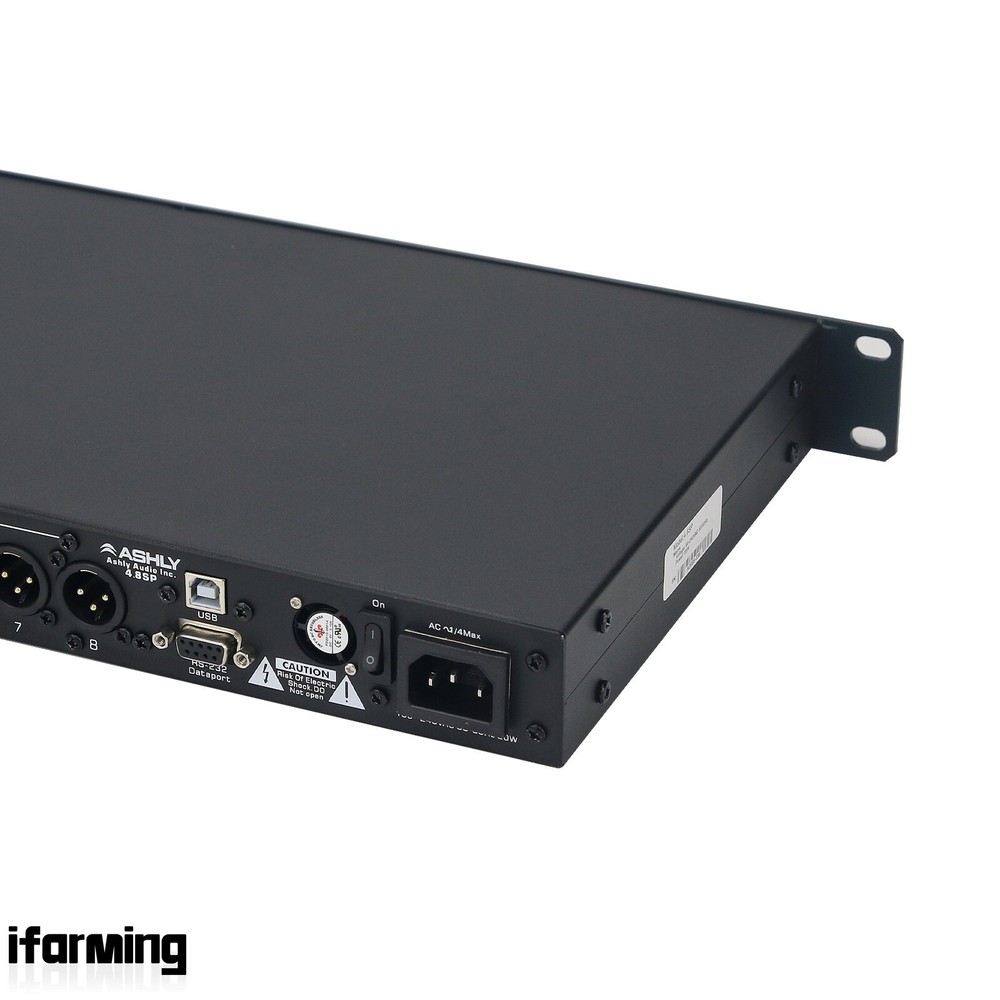 4.8SP 110V Digital DSP Audio Processor Software 4 In 8 Out Sound System #USA