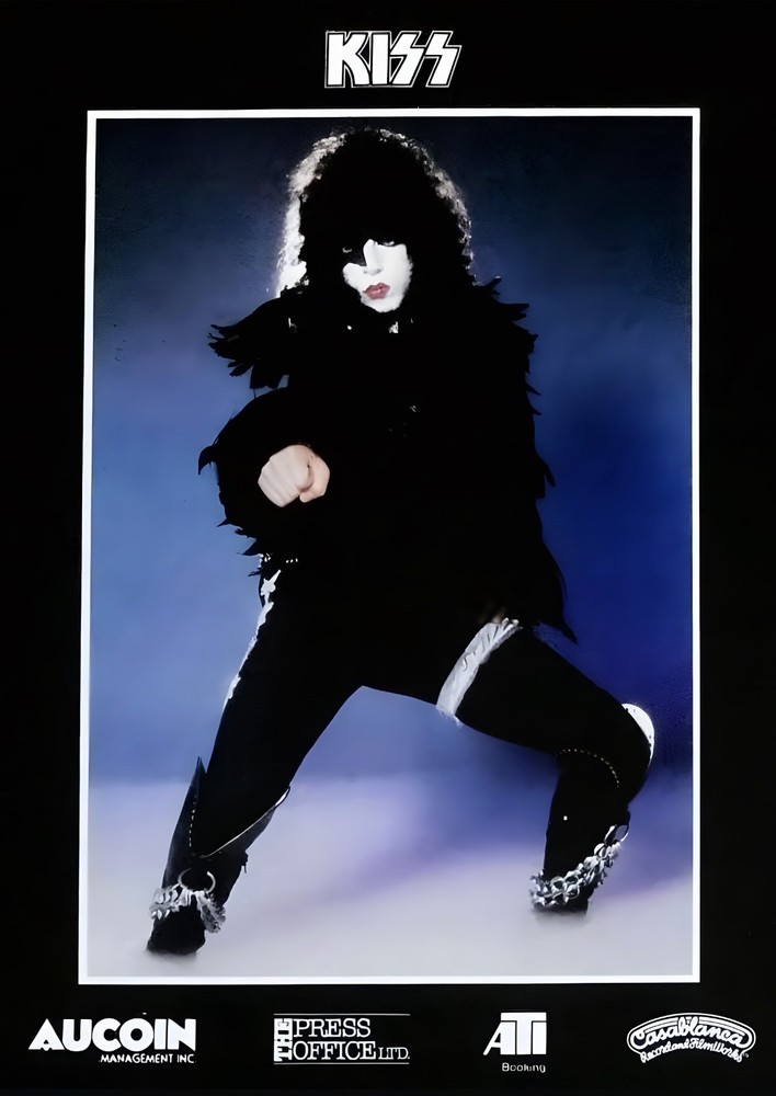 11x17 Kiss Paul Stanley Poster Casablanca Photoshoot