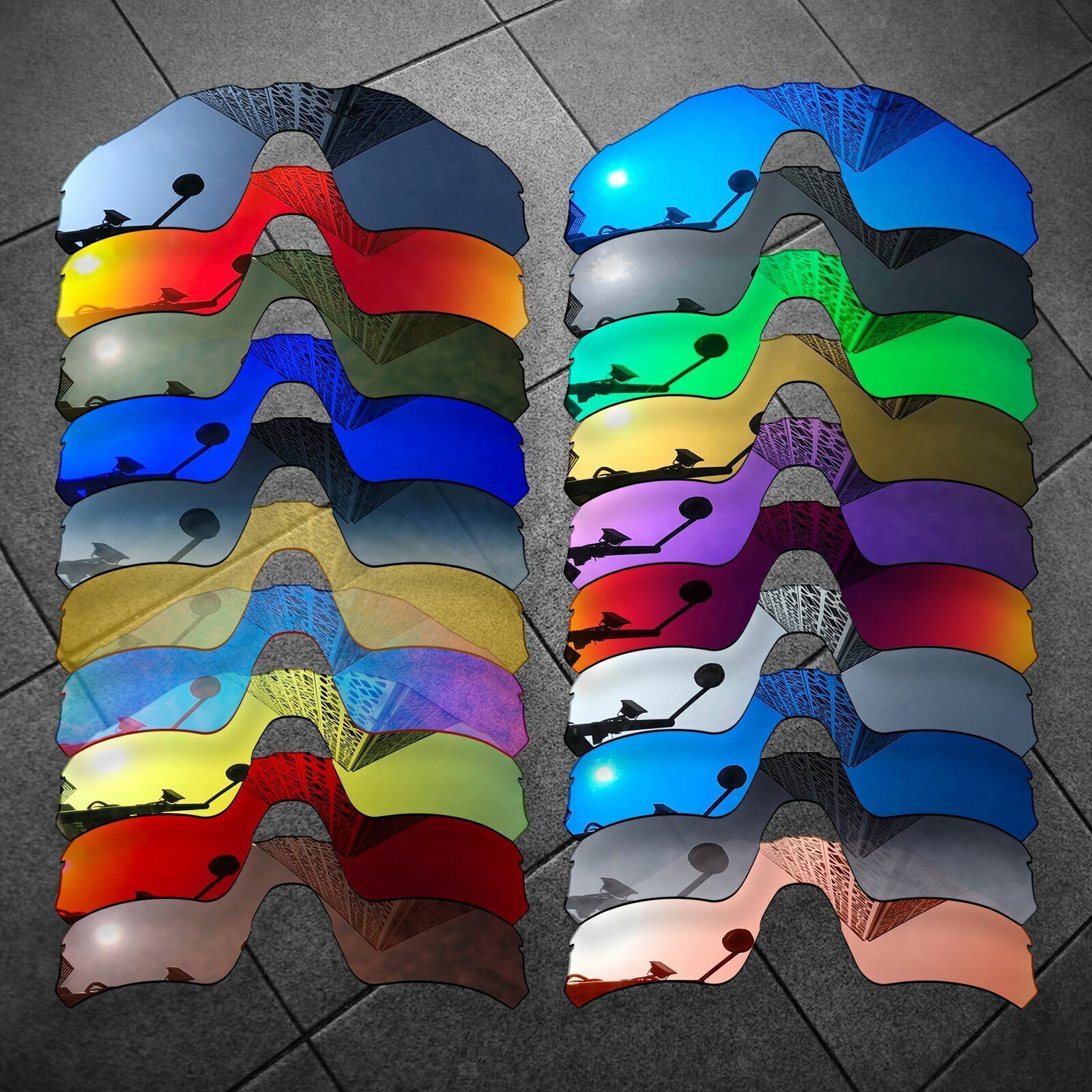 TheoCraft Polarized Replacement Lenses for-Oakley Radar EV Path OO9208 -Options