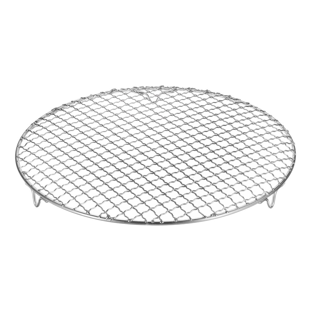 Cooling Rack, 12" Round Baking Rack with 20mm Legs [Silver]