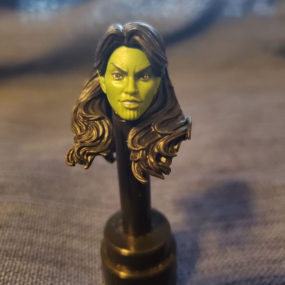 Marvel Legends Skrull Queen Veranke Action Figure Head Sculpt Custom Fodder Part