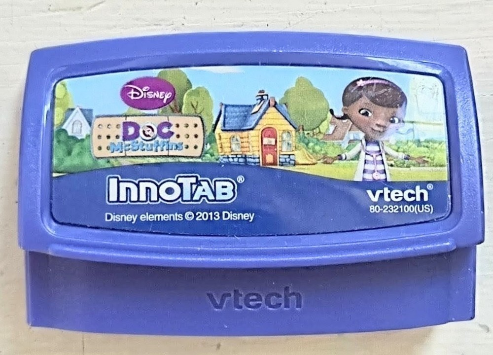 Innotab Games Doc McSTUFFINS Disney Elements Vtech 1 Software Cartridge