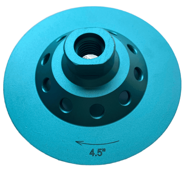 2 Pack 4.5" Diamond Segment Grinding Wheel Disc for Concrete Angle Grinders