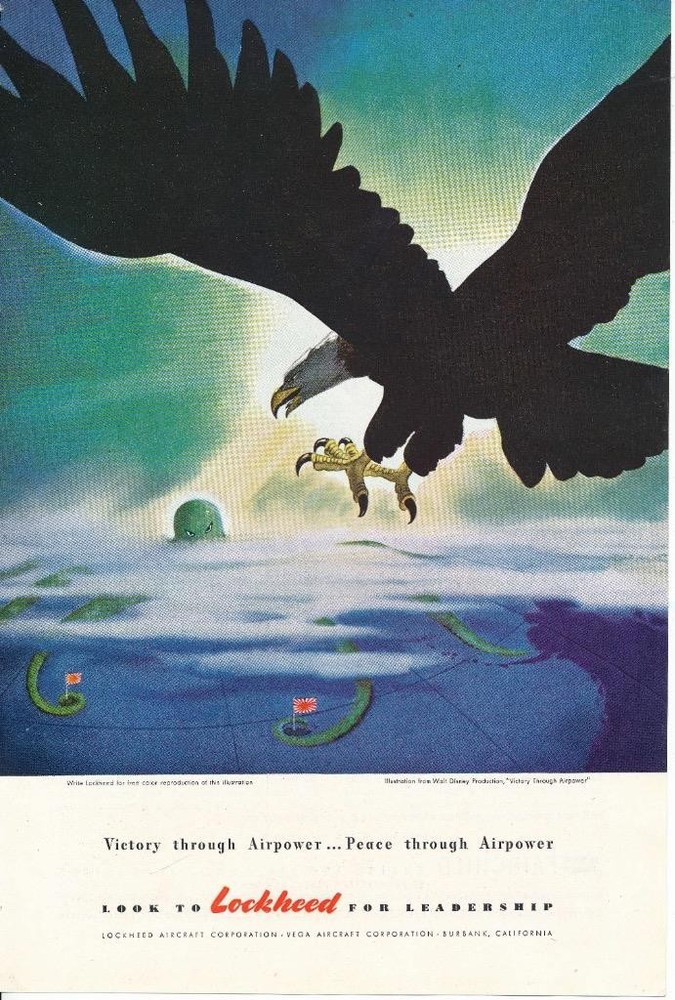 Magazine Ad - 1943 - Lockheed - World War II