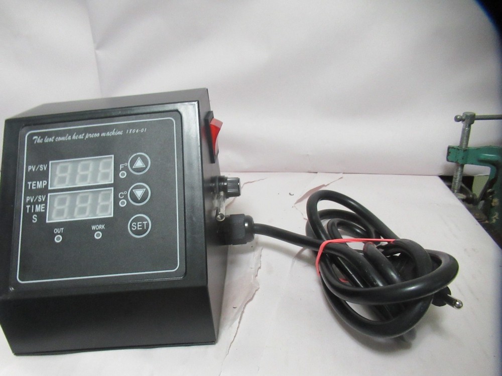 THE LEOT COMLA Heat Press Machine Control Module Timer, Temp Control Box 1806-01
