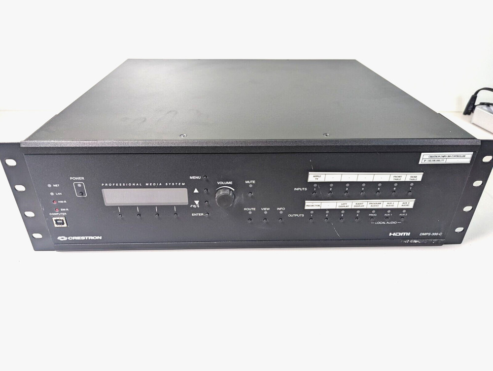 Crestron DMPS-300-C HDMI Digital Media Presentation System