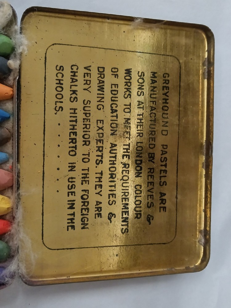 Reeves Greyhound Pastels