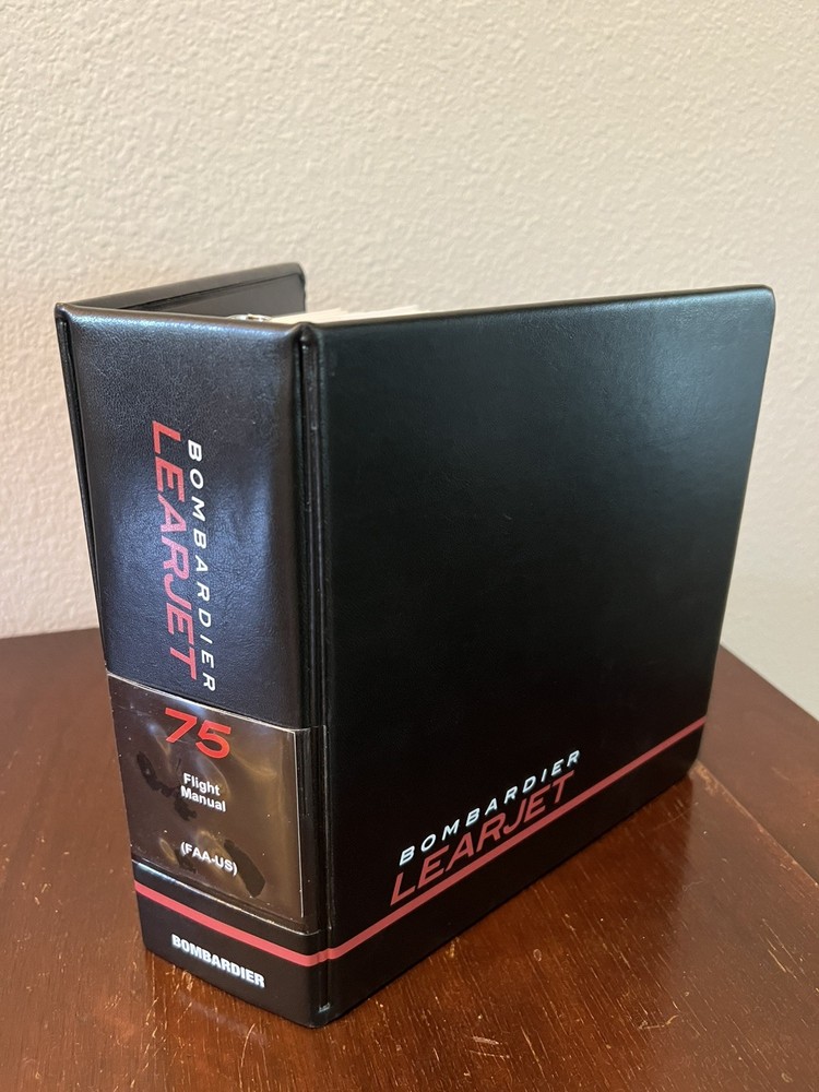 Learjet 75 Airplane Flight Manual (AFM)