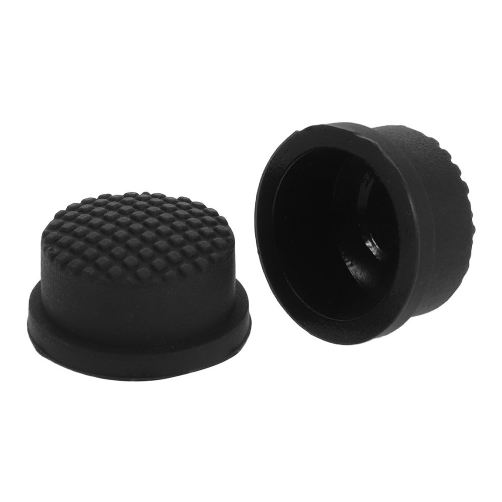 2 PCS Waterproof Rechargeable Flashlight Push Button Cover Cap Boot Electric