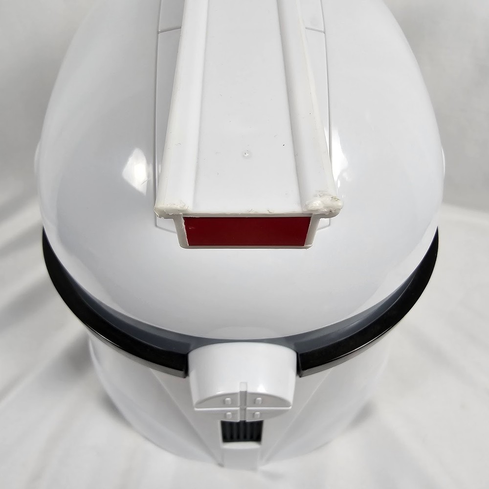 2008 Hasbro White Star Wars Clone Trooper Electronic Helmet - TESTED & Working