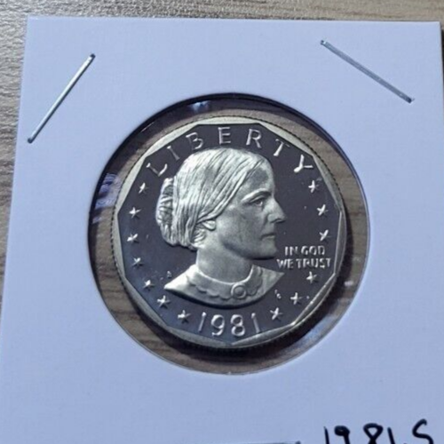 1981-S Susan B. Anthony Proof Dollar Type 1 GEM Uncirculated $1