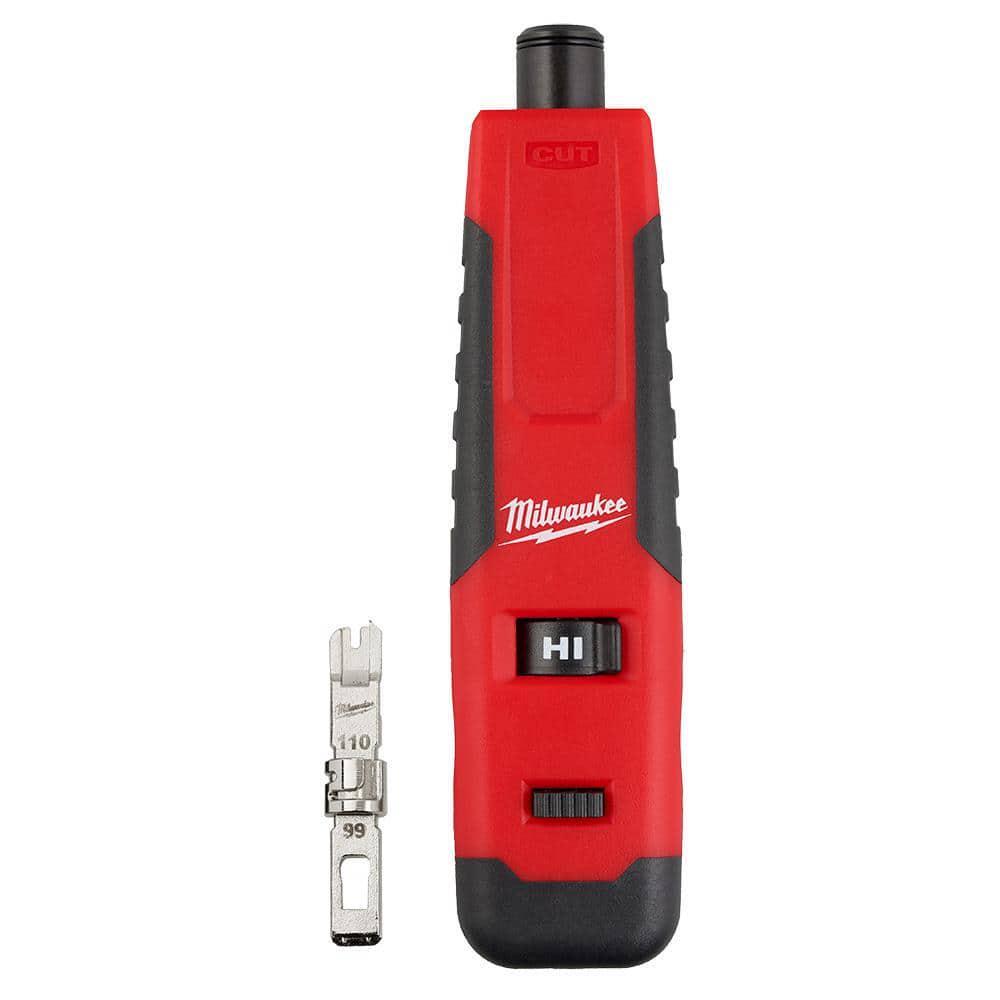 Impact Punchdown Tool Spring Loaded Punches Consistent Terminations Non Slip