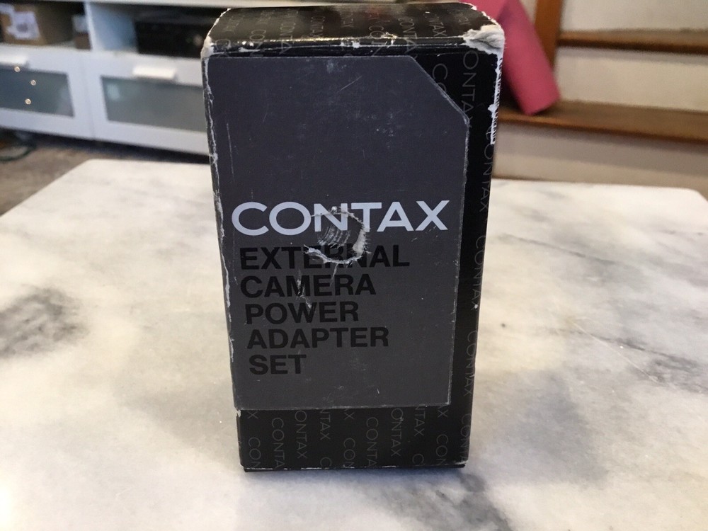 Contax External Camera Power Adapter Set From JAPAN With Box