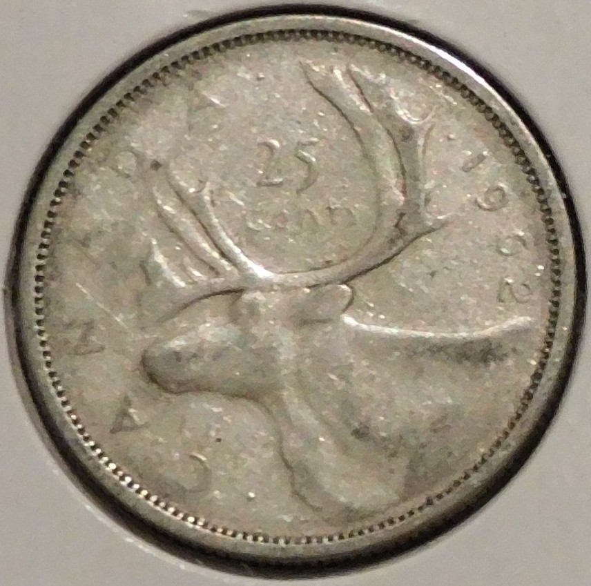 Canada Silver Quarter - 1962 [05]