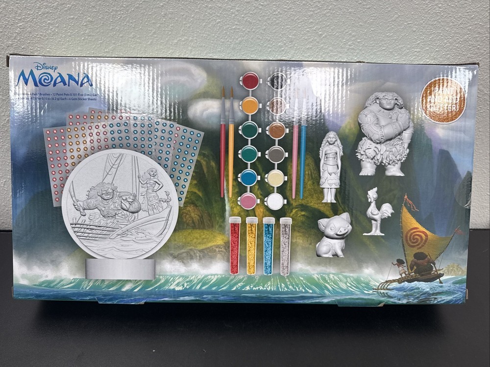 Moana Paint and Style Jumbo Set