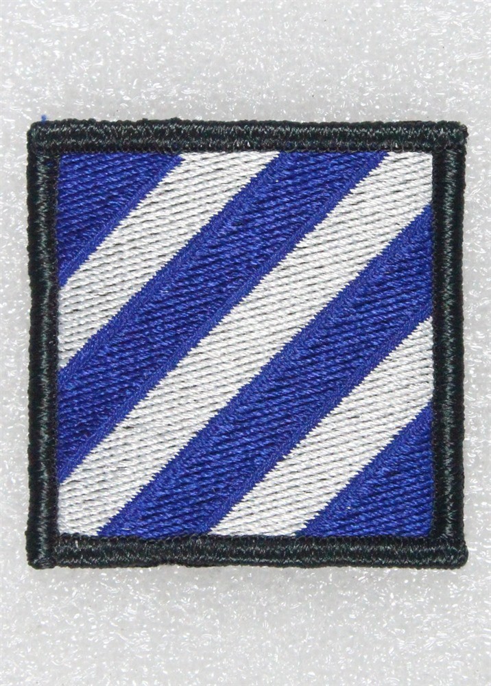 Army Patch: 3rd Infantry Division, merrowed edge