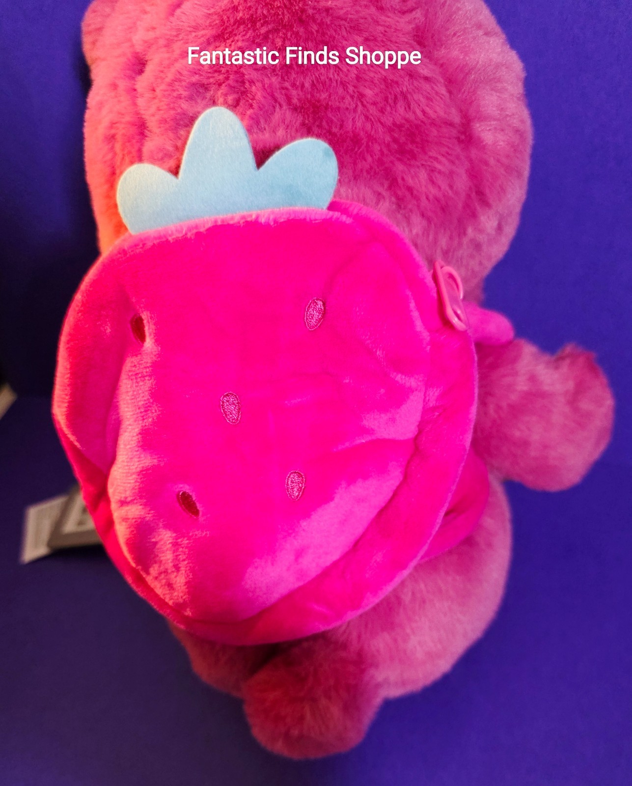 Disney Toy Story Lotso Plush Strawberry Character Essential Bag NWT
