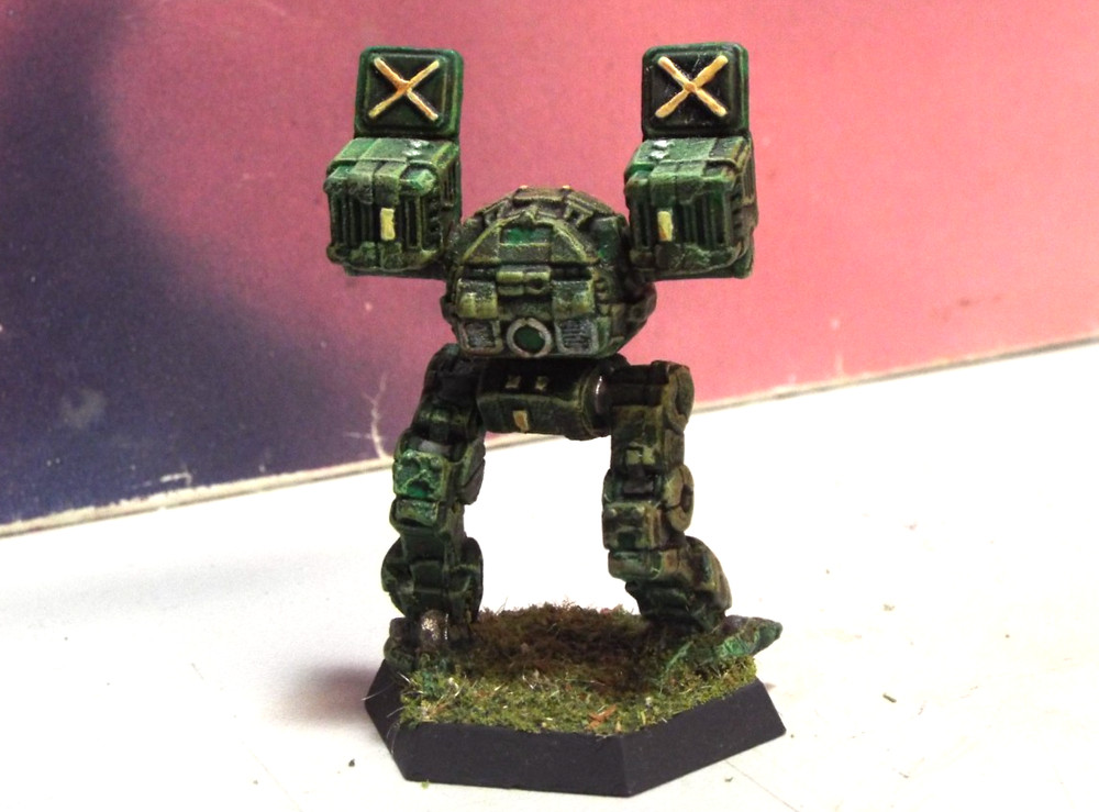 BATTLETECH CATAPULT MECH (CATALYST, PLASTIC, PAINTED)