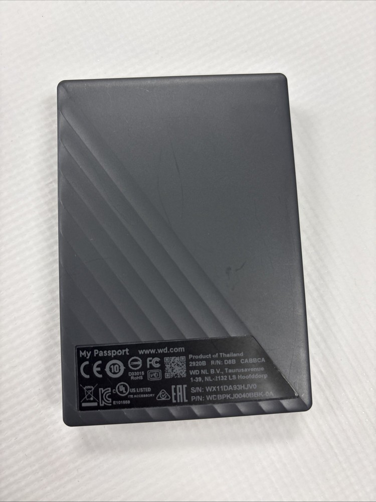 WD 4TB Elements Portable External Hard Drive