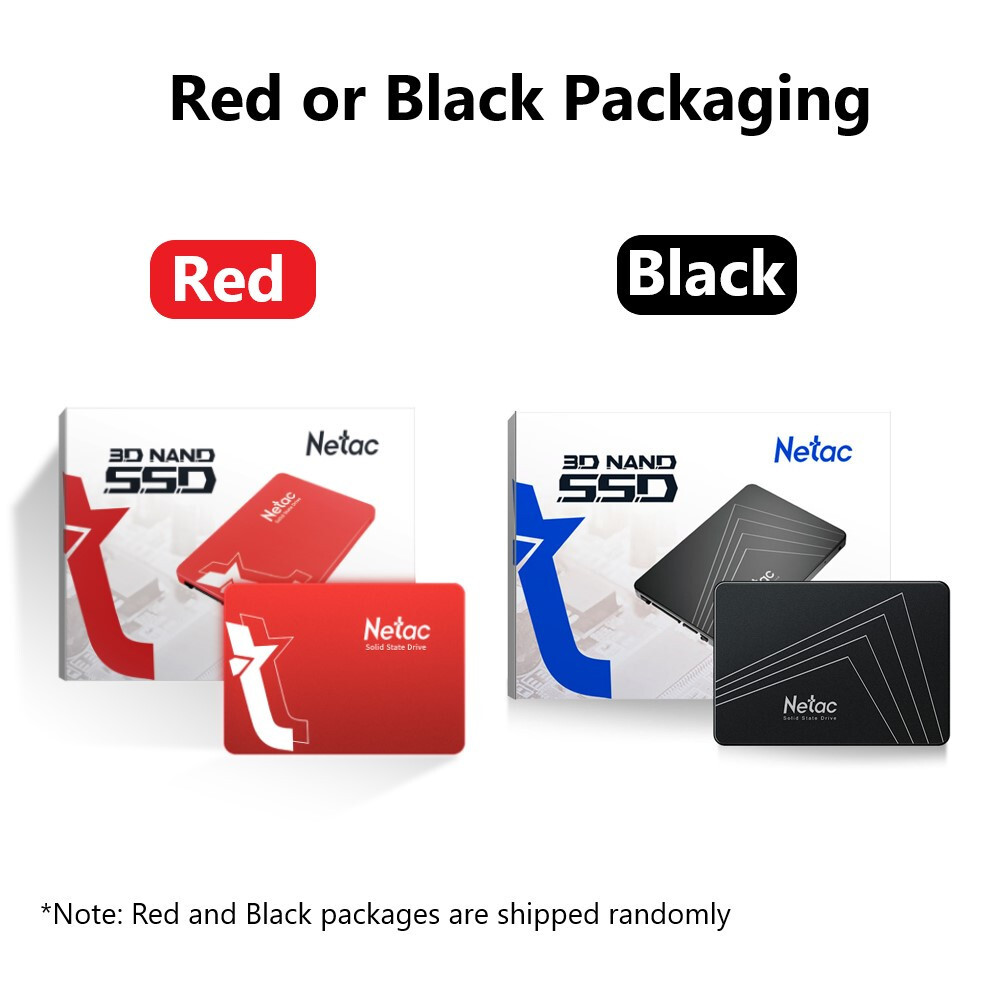 Netac 1TB 512GB 256GB Internal SSD 2.5inch SATA Solid State Drive lot PC Laptop