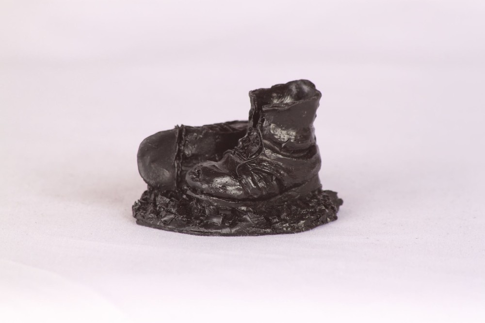 Small Pit Boots - Mining Memorabilia Made with British Coal