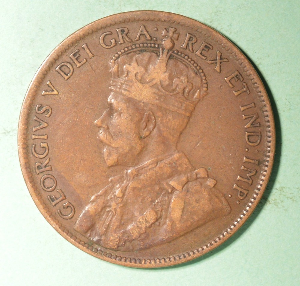 1916 - Canada Large Cent - INV# X-135