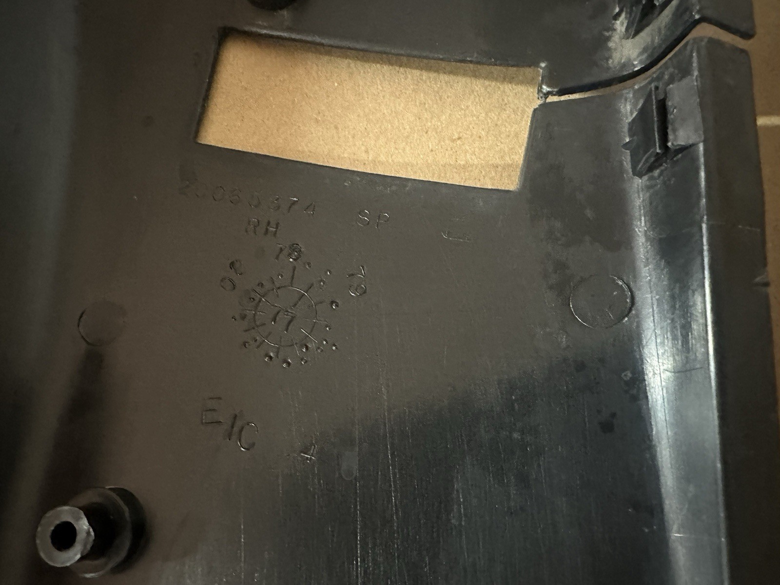 1975 - 1981 Pontiac Firebird Trans Am Camaro Roof Seat Belt Retractor Cover 1979