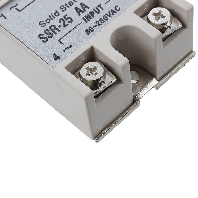 SSR-25AA 80-250V 25A Machinery Control AC Solid Module State Relays K9Y17382