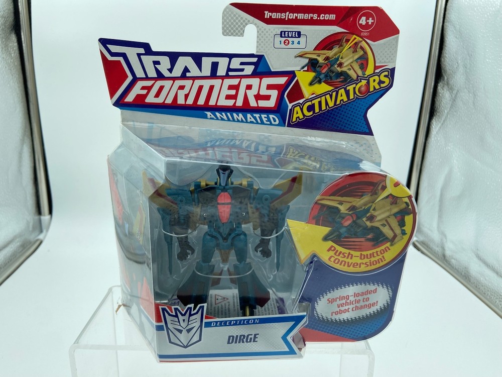 Transformers Animated activators Dirge MOSC