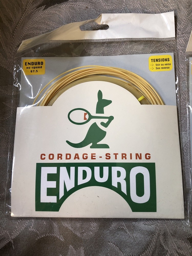 Enduro Cordage-String TenniSoft Reflehe & HS-Speed 67.5 Hi-tech Racquet String