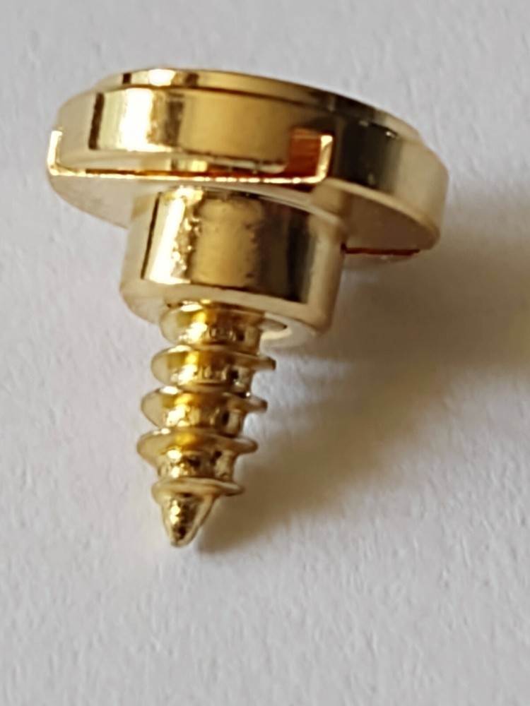 Vintage Style Button String Retainer Tree for Telecaster - Gold