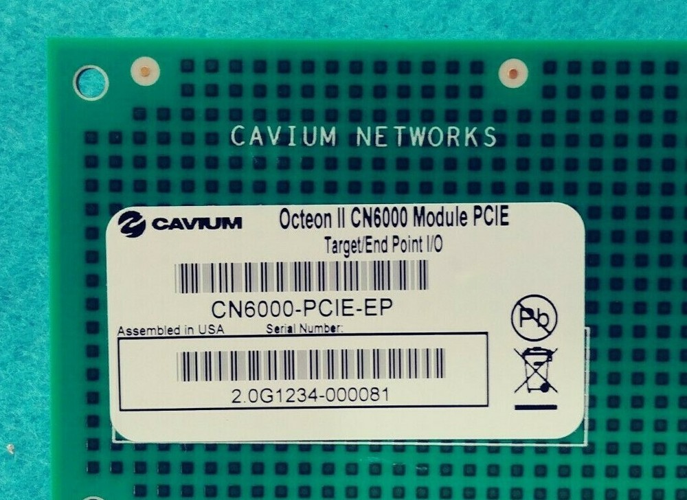 Cavium Networks Octeon II CN6000 Module PCIE Board