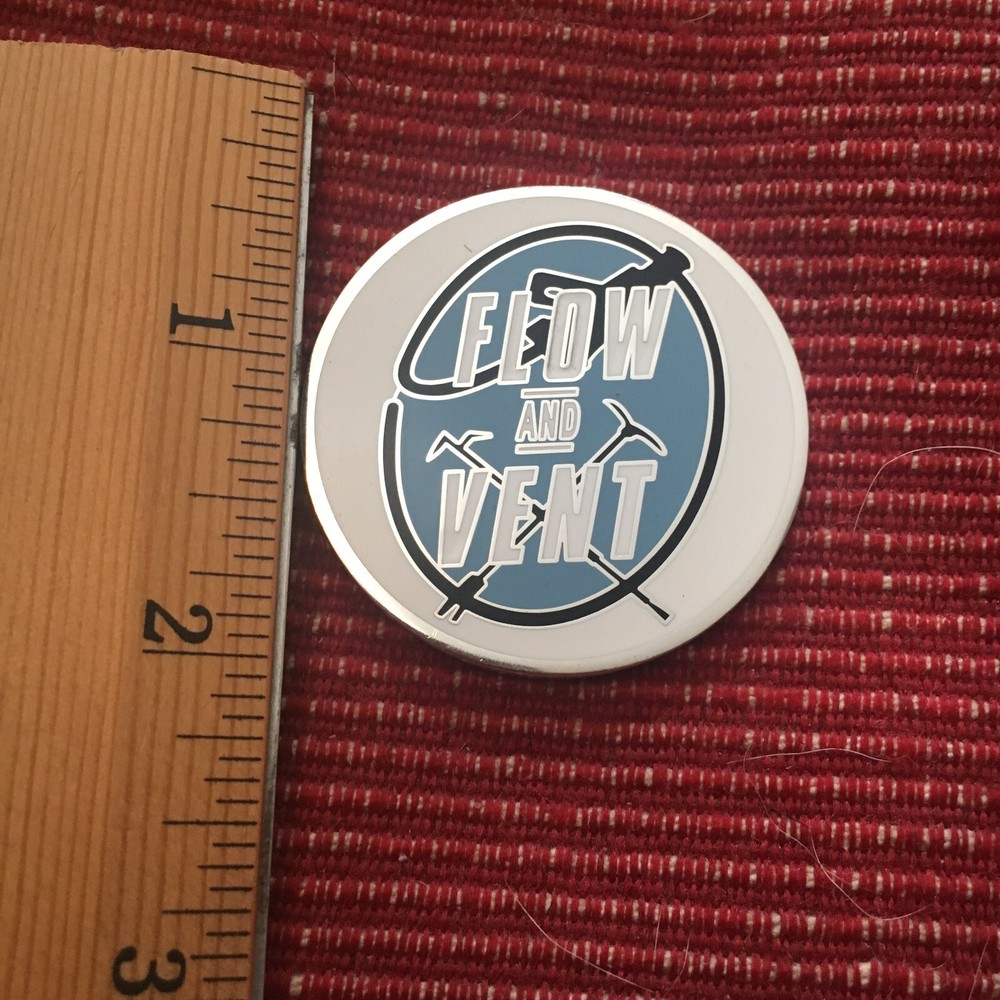 Flow and Vent Fire Service Training Challenge Coin