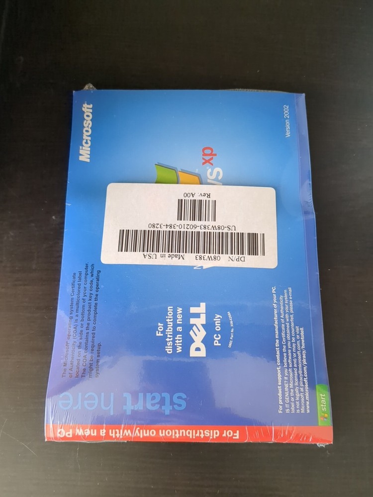 Windows XP Professional CD Includes Service Pack 1