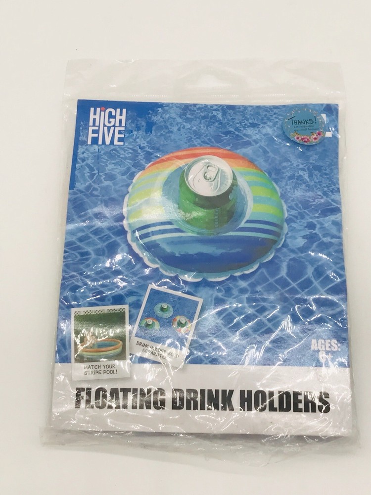 Floating Drink Holders , High Five One Pcs Multicolor …72
