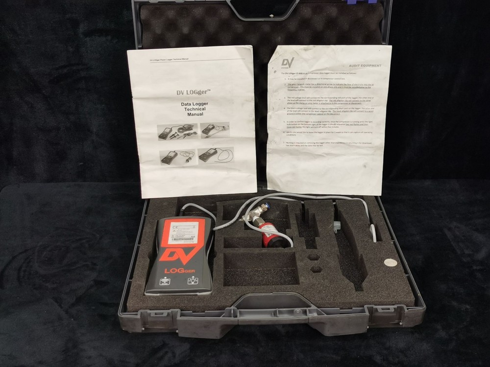 DV Logger Data Logger Pressure Recorder Kit Air Compressor System