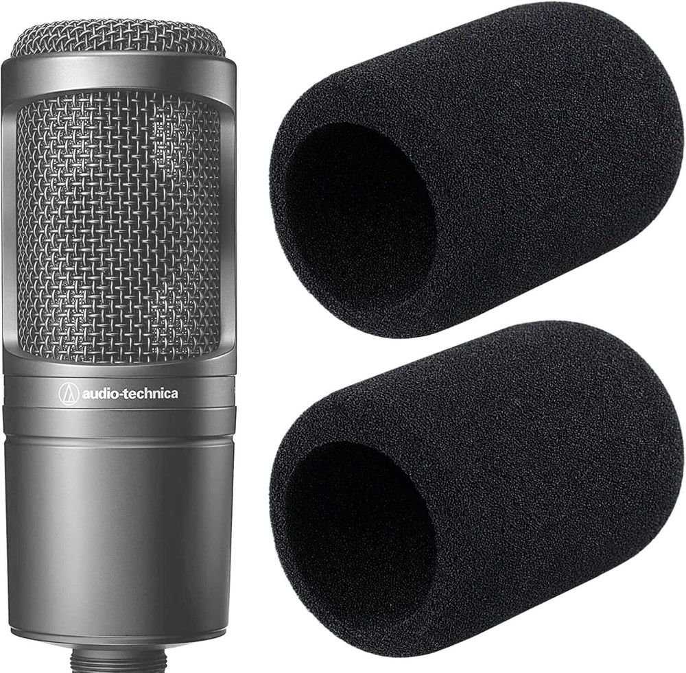 Audio-Technica AT2020 Pop Filter - 2 PCS AT2020 Microphone Windscreen for Aud...