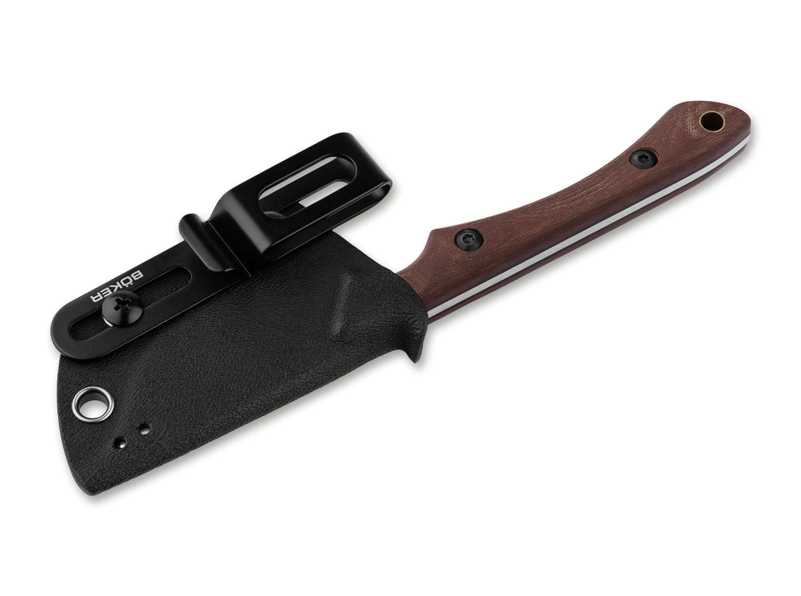 Boker Plus M.U.K. Fixed Knife 2.40" Blade 14C28N Micarta Handle MUK ✔️ 02BO593