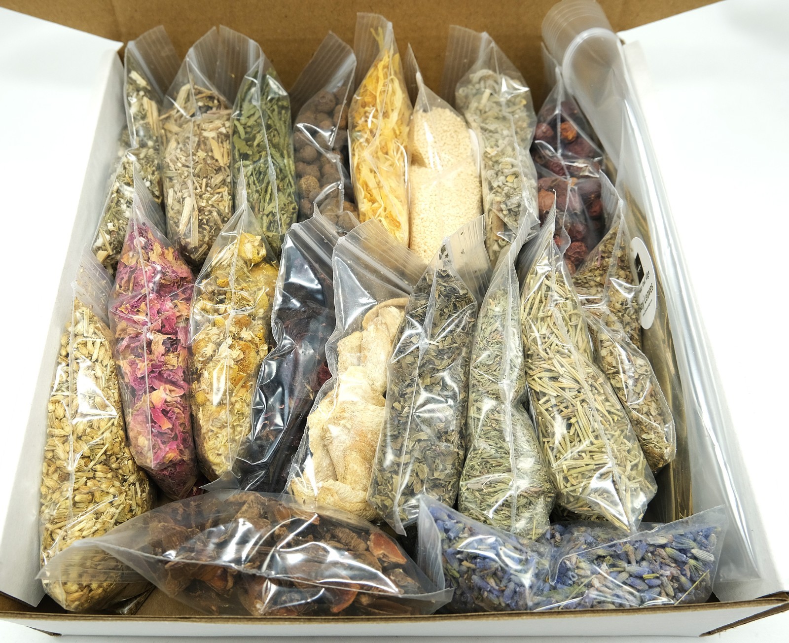 20 Piece Dried Herbs And Flowers Kit | Herbal Spell Kit | Potpourri Kit