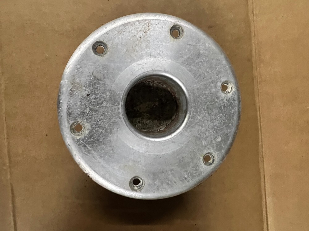 Springfield Marine 7" Diameter Anodized Aluminum Table Base (PAIR)