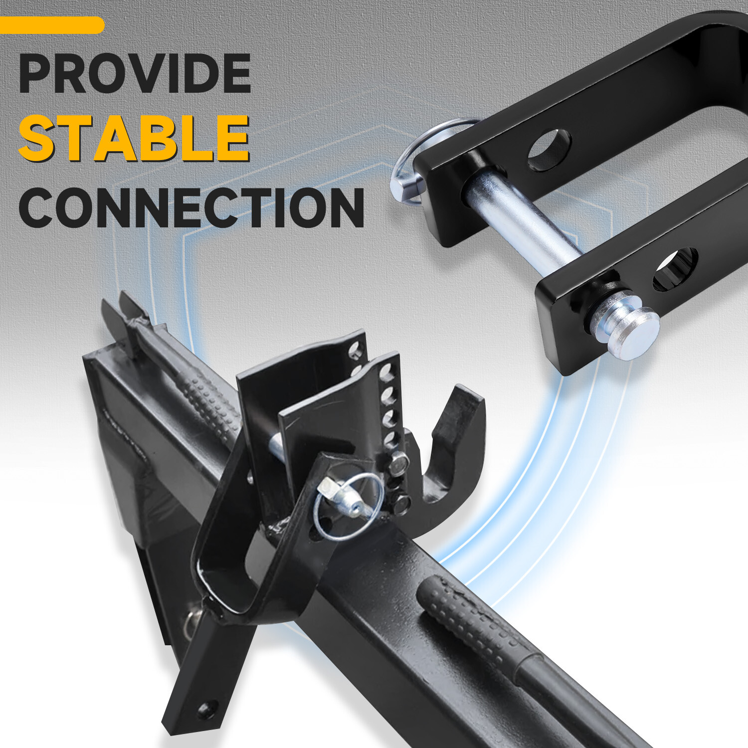 3 Point Versatile Quick Hitch Adapter Fit for Category 1 Quick Hitch