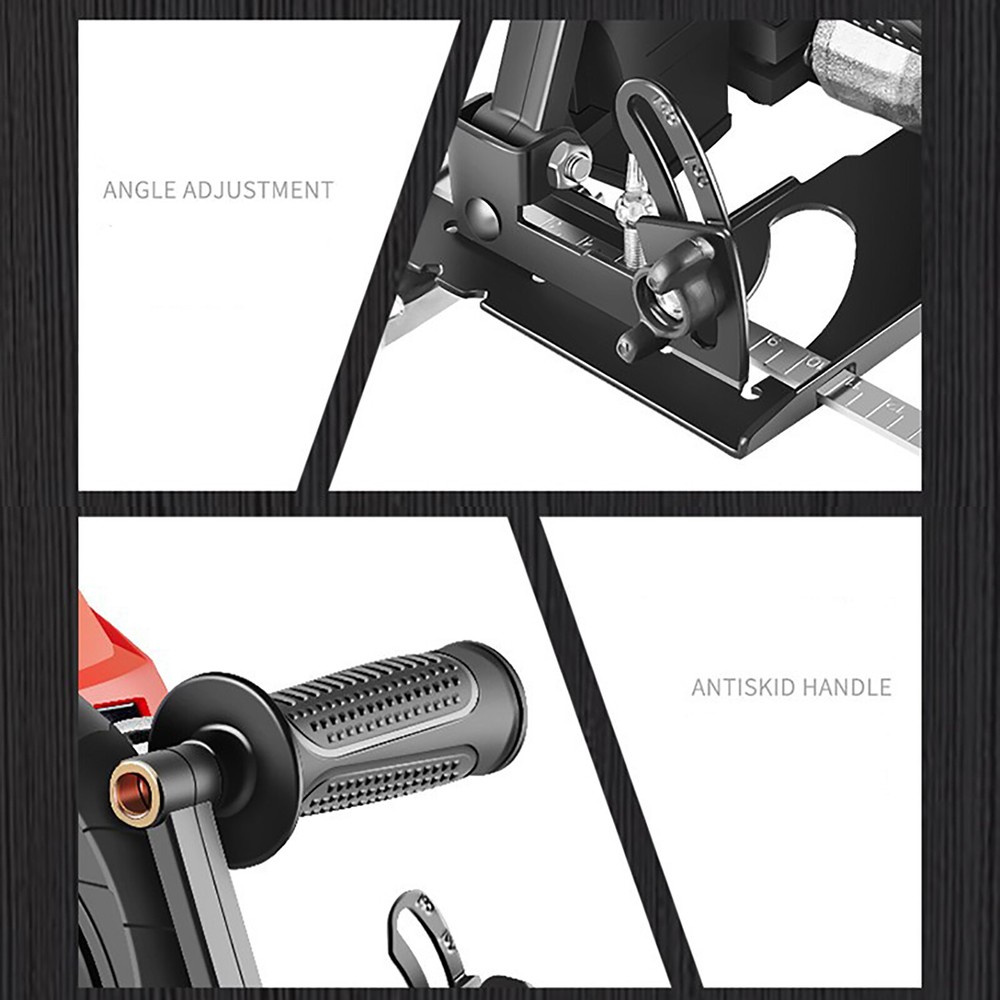 Hand Angle Grinder Converter To Cutter Machine Refit Bracket