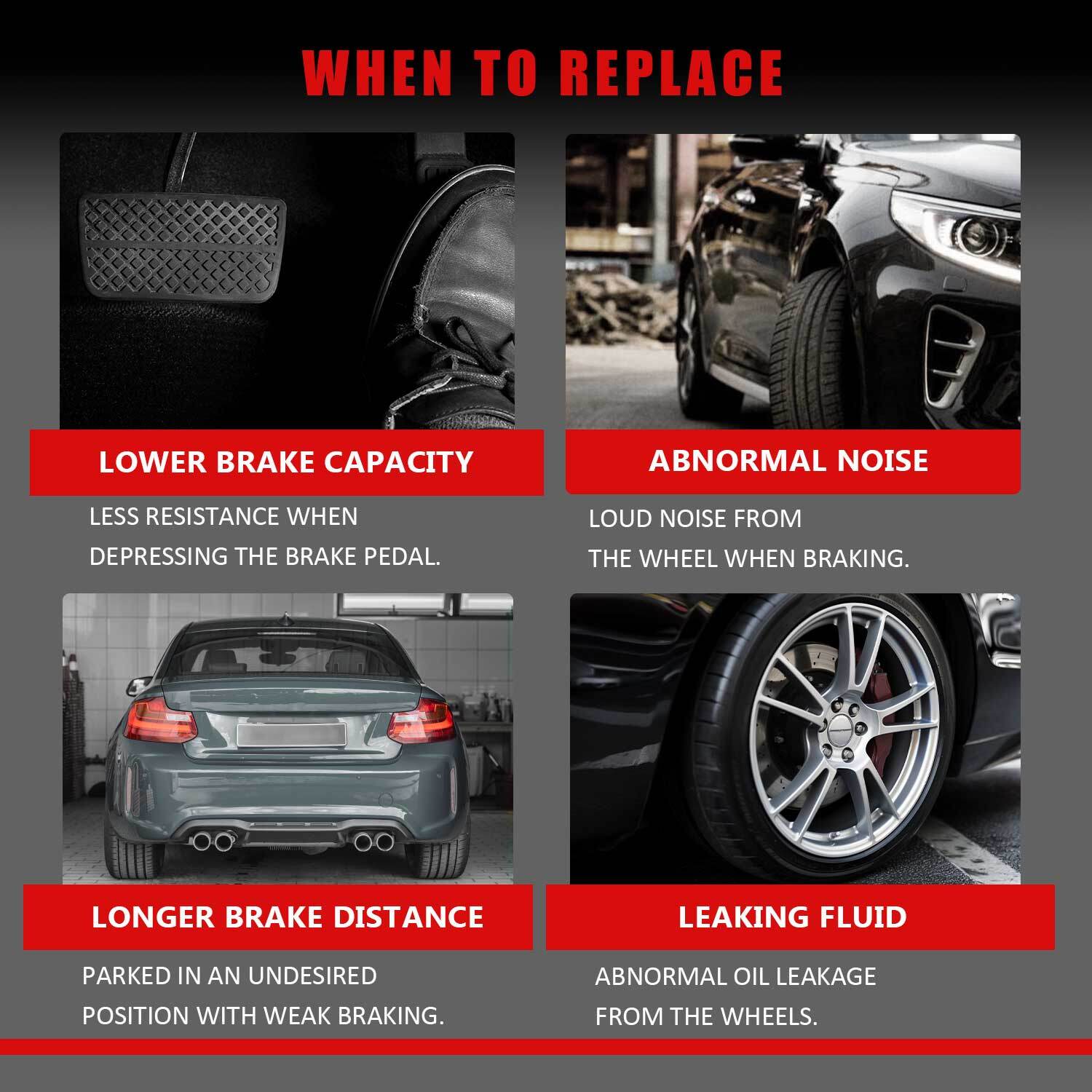 Rear Brake Calipers w/ Bracket Pair 2 for Chevy Silverado 1500 Classic GMC Yukon