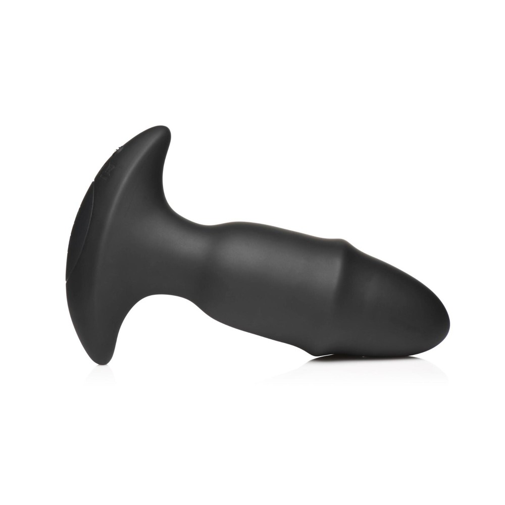 10X Sliding Ring Silicone Missile Plug with Remote