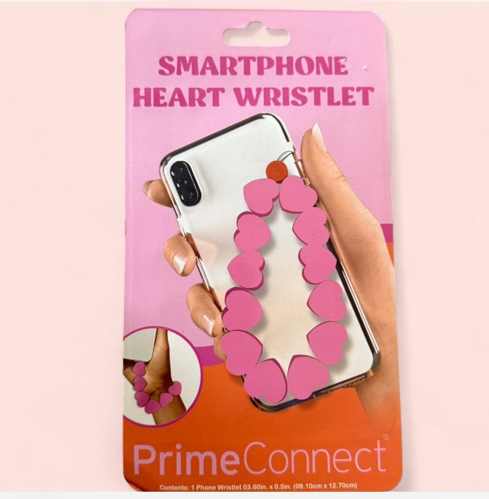 Heart Phone wristlet
