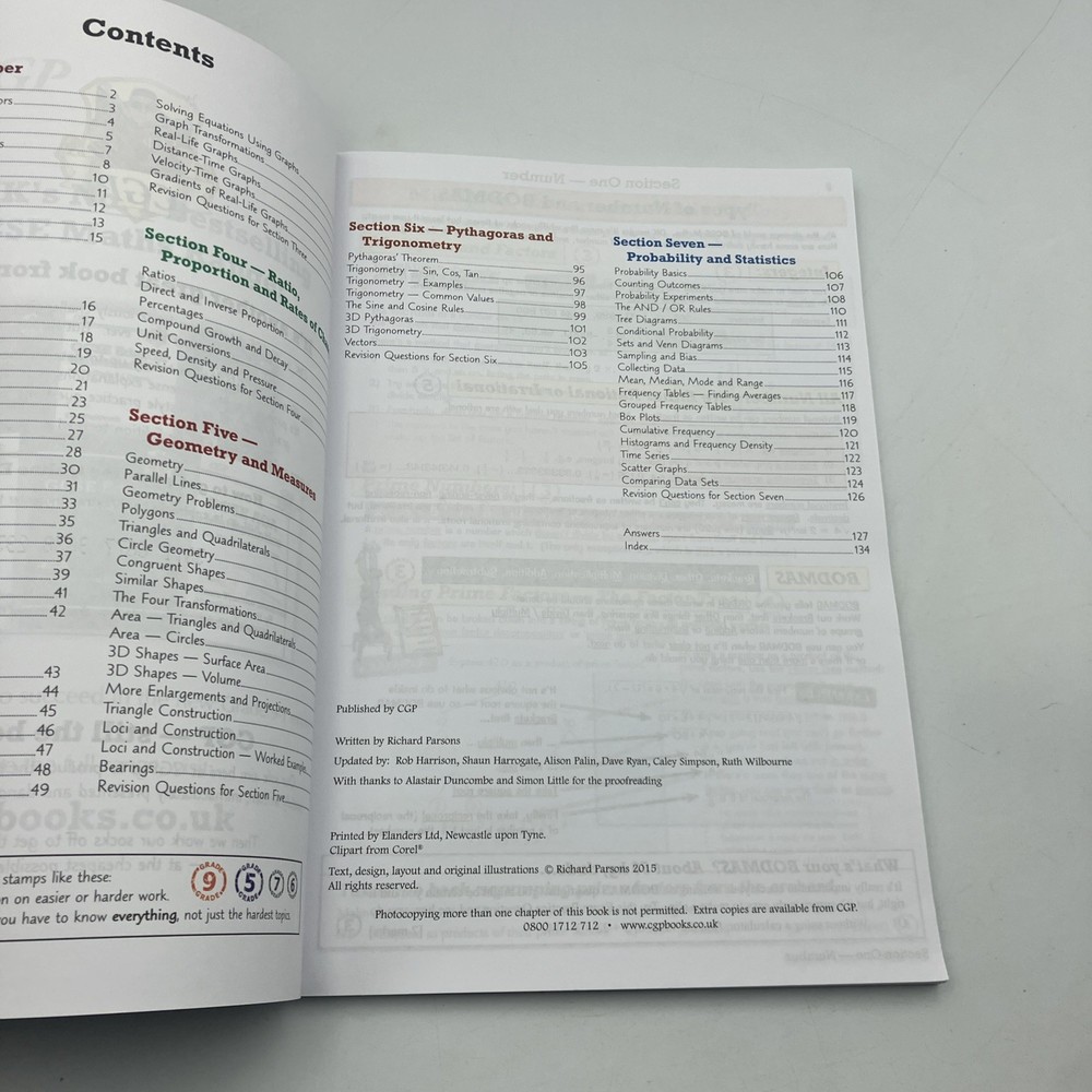 CGP GCSE AQA Mathematics Higher Level Revision Guide & Practice Workbook