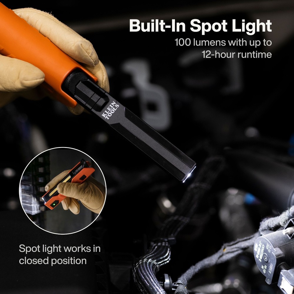 Klein Tools 56073 Rechargeable Handheld Folding Work Light